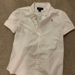 Girls Ralph Lauren Short Sleeve Polo